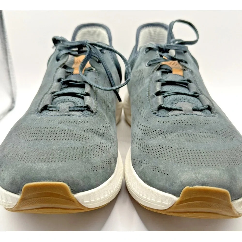 Johnston & Murphy RT1 LUXE Mens 12M GRAY True Foam Lace Sneakers Tennis Shoes - Picture 5 of 10